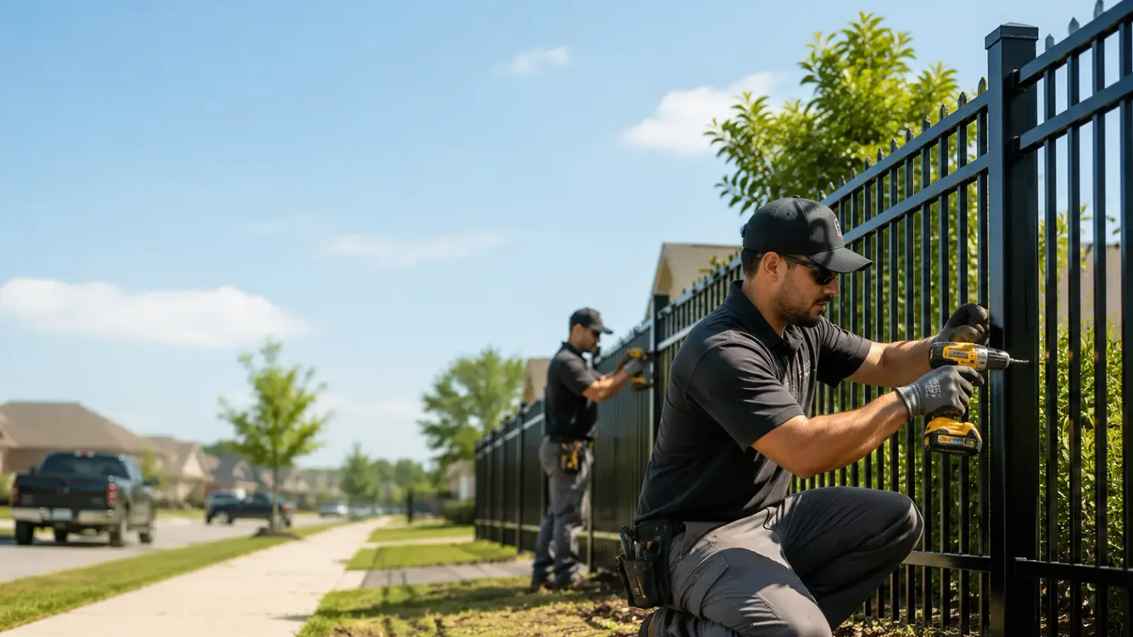 Metal Fence Installation in Middleburg, NC